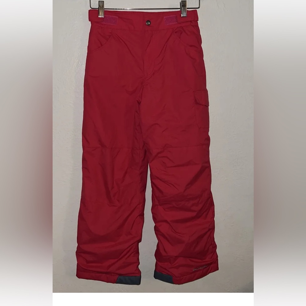 Girls M Columbia pink snow pants